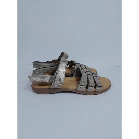Clarks Womens Elizabelle Kay Beige  Casual  Sandals Shoes Women Sz 8 - Picture 5 of 12
